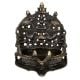 Brass Deepak Hindu God Laxmi Carved Oil Lamp